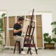 Festőállvány, műtermi, fiókos, előredönthető - MEEDEN Tilt H-Frame Studio Easel