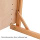 Festőállvány bükkfából - Nagy "H" keretes állítható asztali - MEEDEN Large H-Frame Adjustable Tabletop Easel