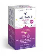 MorEPA Kids 6+ omega-3 halolaj + D3-vitamin