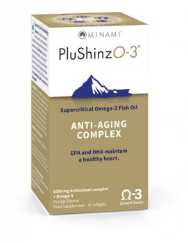 PluShinzO-3 omega-3 halolaj + antioxidáns komplex