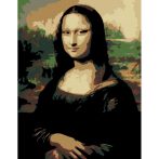 Számozott kifestő készlet vászonra 35x45 cm - Akrilfestékkel, ecsetekkel,  Mona Lisa