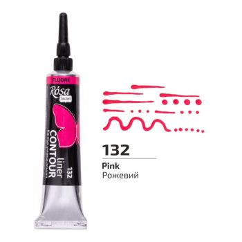 Univerzális Kontúrozó, 20 ml, tubusos - Fluoreszkáló Pink Univerzális Kontúrozó, 20 ml, tubusos - Fluoreszkáló Pink