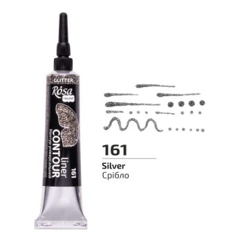 Univerzális Kontúrozó, 20 ml, tubusos - Csillogó Ezüst Univerzális Kontúrozó, 20 ml, tubusos - Csillogó Ezüst