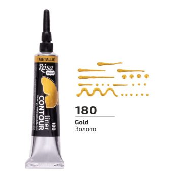 Univerzális Kontúrozó, 20 ml, tubusos - Arany
