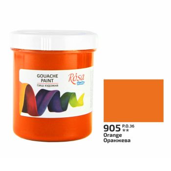 Rósa Gouache Studio színenként - 200 ml Utántöltő - Narancs - 905