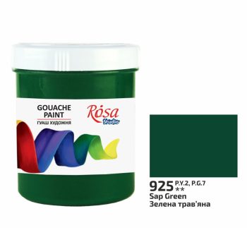 Rósa Gouache Studio színenként - 200 ml Utántöltő - Nedvzöld - 925