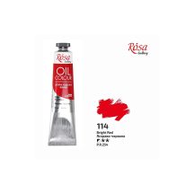   Rósa Gallery Művész Olajfesték, tubusos, 45 ml - Élénkvörös