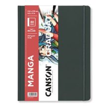 CANSON Graduate Portrait Manga könyv, keménykötésű 200gr 40 lap 80 oldal A5