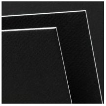   Canson Mi-Teintes savmentes paszpartu karton, méhsejtjellegű felülettel, ívben 1090g/m2 60 x 80, fekete