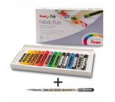 Pentel-textilkreta-15-szin-es-1db-zseles-filctoll