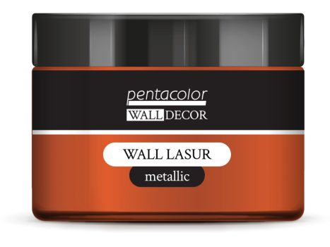 Pentart WallDecor Fallazúr metál 150 ml tűzarany