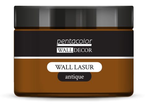 Pentart WallDecor Fallazúr antikoló 150 ml világosrozsda