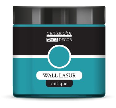 Pentart WallDecor Fallazúr antikoló 500 ml patinakék