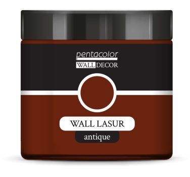 Pentart WallDecor Fallazúr antikoló 500 ml rozsdabarna