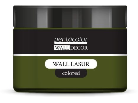 Pentart WallDecor Fallazúr színes 150 ml olivazöld