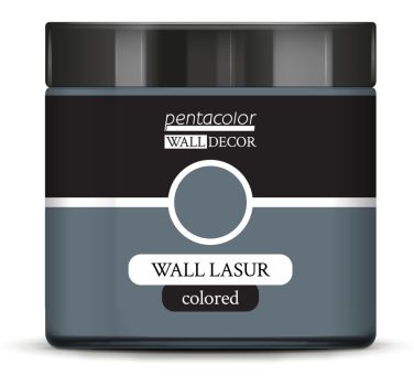 Pentart WallDecor Fallazúr színes 500 ml szürke