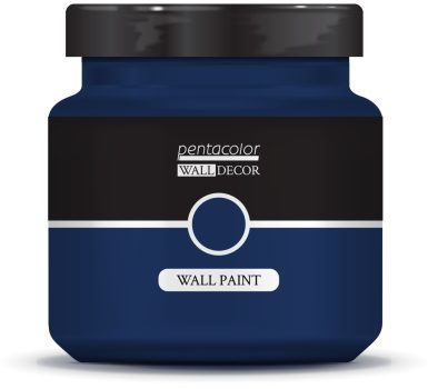 Pentart WallDecor Falfesték, Selyemfényű - 1000 ml Óceánkék