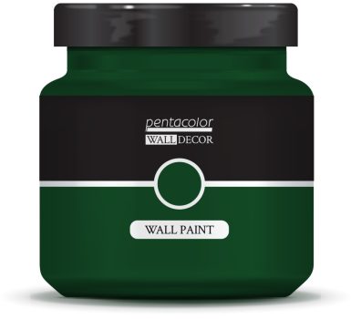 Pentart WallDecor Falfesték, Selyemfényű - 1000 ml Bársonyzöld