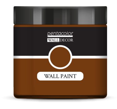 Pentart WallDecor Falfesték, Selyemfényű - 500 ml Világosrozsda