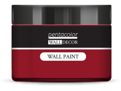Pentart WallDecor Falfesték, Selyemfényű - 150 ml Bordó