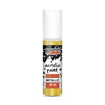 Pentart Metál Akrilfesték 20 ml Baroque Gold