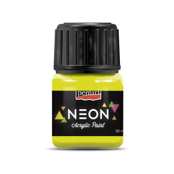 Pentart Neon akrilfesték 30 ml Yellow