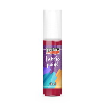 Pentart Textilfesték 20 ml Carmin