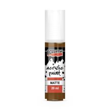 Matt akrilfesték 20 ml gesztenye