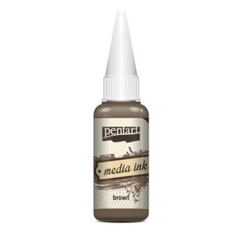 Média tinta 20 ml barna