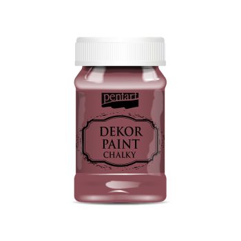 Pentart Dekor krétafesték 100 ml Burgundy Red