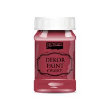 Pentart Dekor krétafesték 100 ml Cardinal-Red