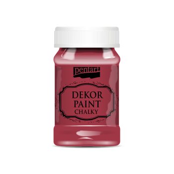 Pentart Dekor krétafesték 100 ml Cardinal-Red