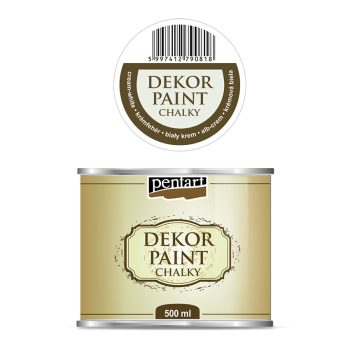 Pentart Dekor krétafesték 500 ml krémfehér