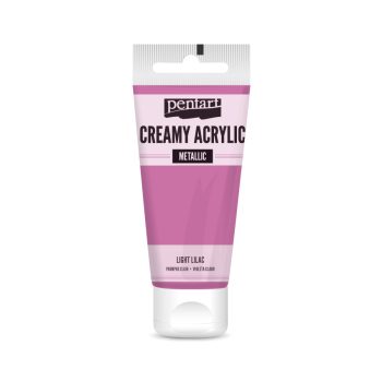 Pentart Krémes akrilfesték metál 60 ml Light Lilac