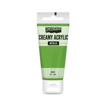 Pentart Krémes akrilfesték metál 60 ml Green