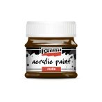 Pentart Matt Akril 50 ml Vörösbarna