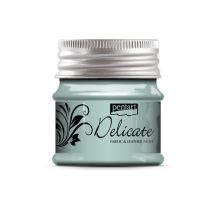 Pentart Delicate textil- és bőrfesték 50 ml kékezüst