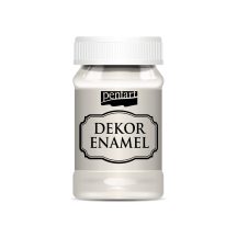 Dekor zománcfesték 100 ml Krémfehér