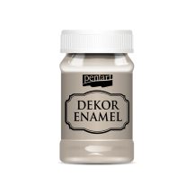 Dekor zománcfesték 100 ml Cappuccino