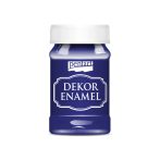 Dekor zománcfesték 100 ml Sötétkék