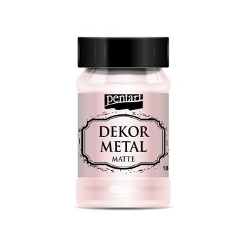 Pentart Dekormetál matt 100 ml rózsaarany