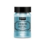 Pentart Dekormetál matt 100 ml türkiz