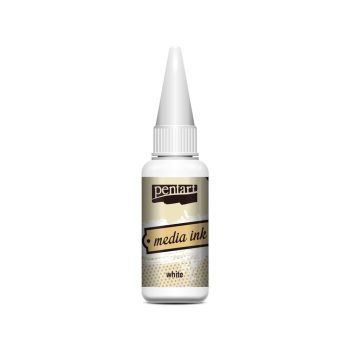 Pentart Media tinta 20 ml White