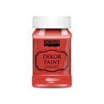 Pentart Dekor krétafesték 100 ml piros