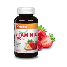 Vitaking D2000 IU vitamin Chewable (210) Tabl.