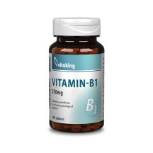 Vitaking B-1 vitamin 250mg (100) Tabl. NEW