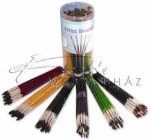   Természetes szőrű Camel hobby ecsetkészlet, lapos, méretek 1-2-3-4-5-6