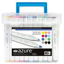 Filctoll készlet, AZURE Premium Marker, 40 db-os szett