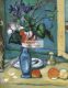 Kifestő, 2 db, vászonra,  28x36 cm - Cézanne: Kék váza és Coulter: Hegyi út