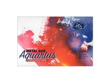   Akvarell utazó művészkészlet, fémdobozban, szilkés - 12 színű - Roman Szmal Aquarius